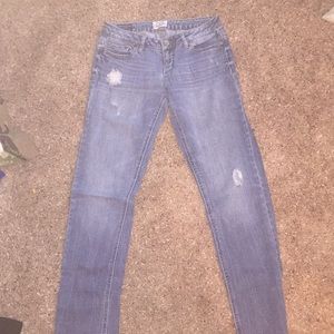 Size 1-2 straight leg denim from Aeropostale
